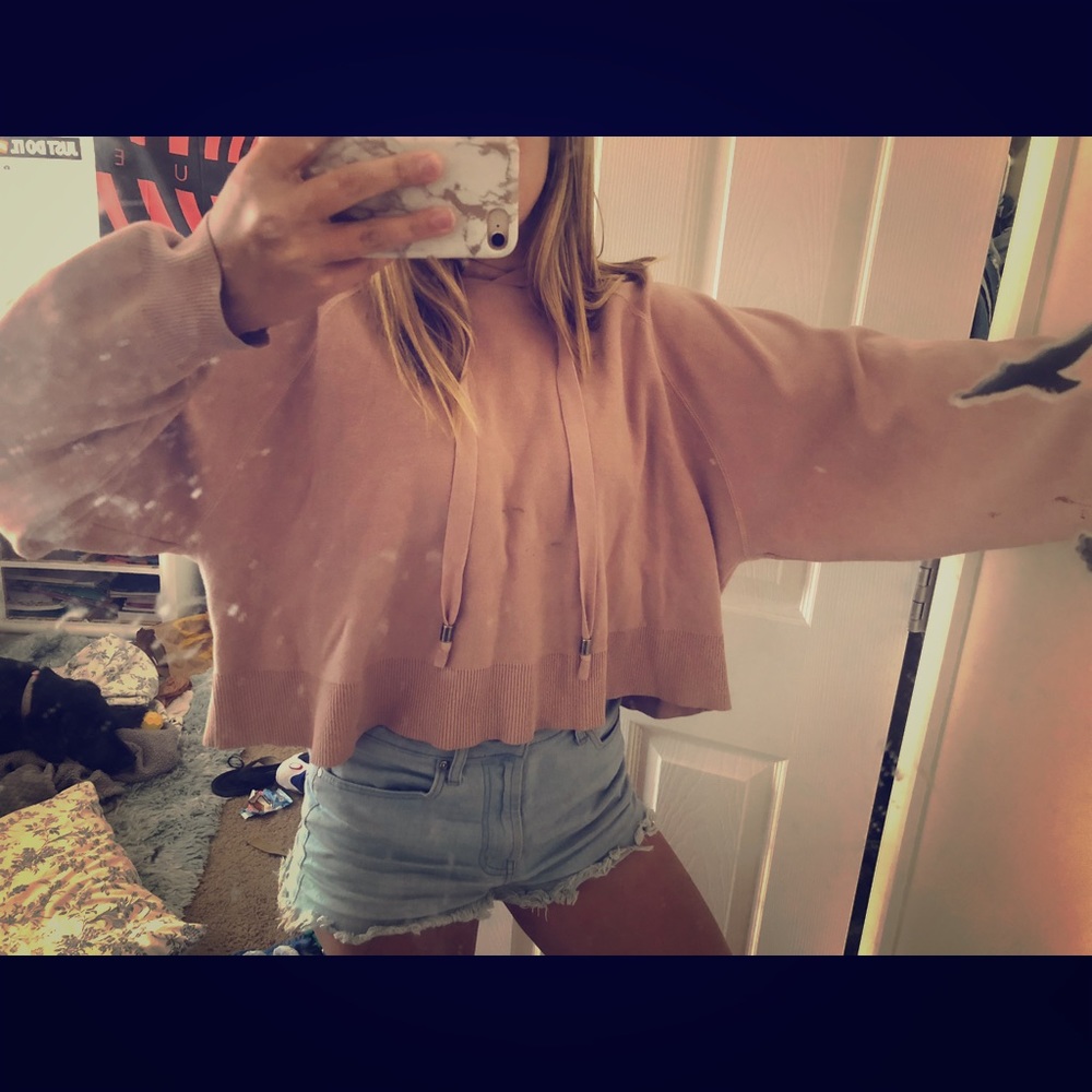 Pink sweatshirt from H&M